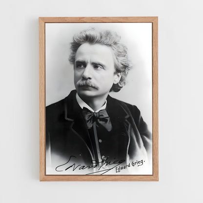 ap-edvard grieg-6 cadre Bois clair