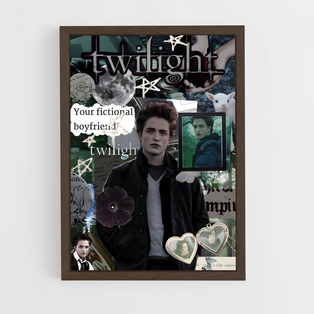 ap-edward cullen-3 cadre Bois foncé