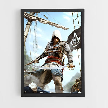 ap-edward kenway-5 cadre Noir
