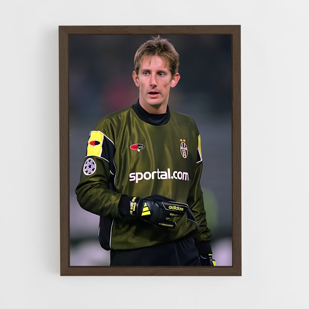 ap-edwin van der sar-5 cadre Bois foncé