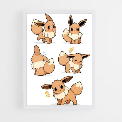 ap-eevee-4 cadre Blanc