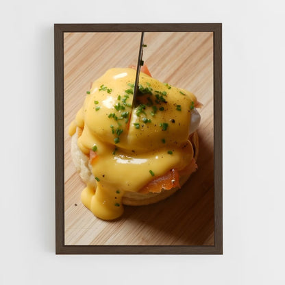 ap-eggs benedict-2 cadre Bois foncé