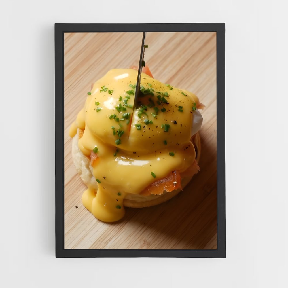ap-eggs benedict-2 cadre Noir