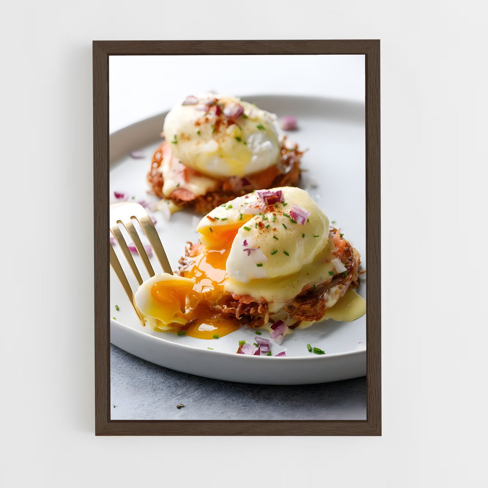 ap-eggs benedict-6 cadre Bois foncé