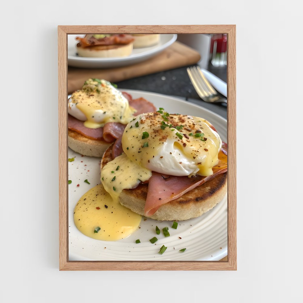 ap-eggs benedict-7 cadre Bois clair