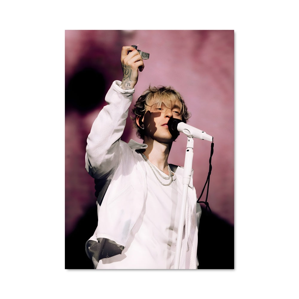 Poster Microphone Étoilé