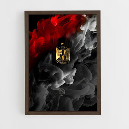 ap-egypt flag-2 cadre Bois foncé