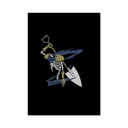 Poster Capitaine Squelette