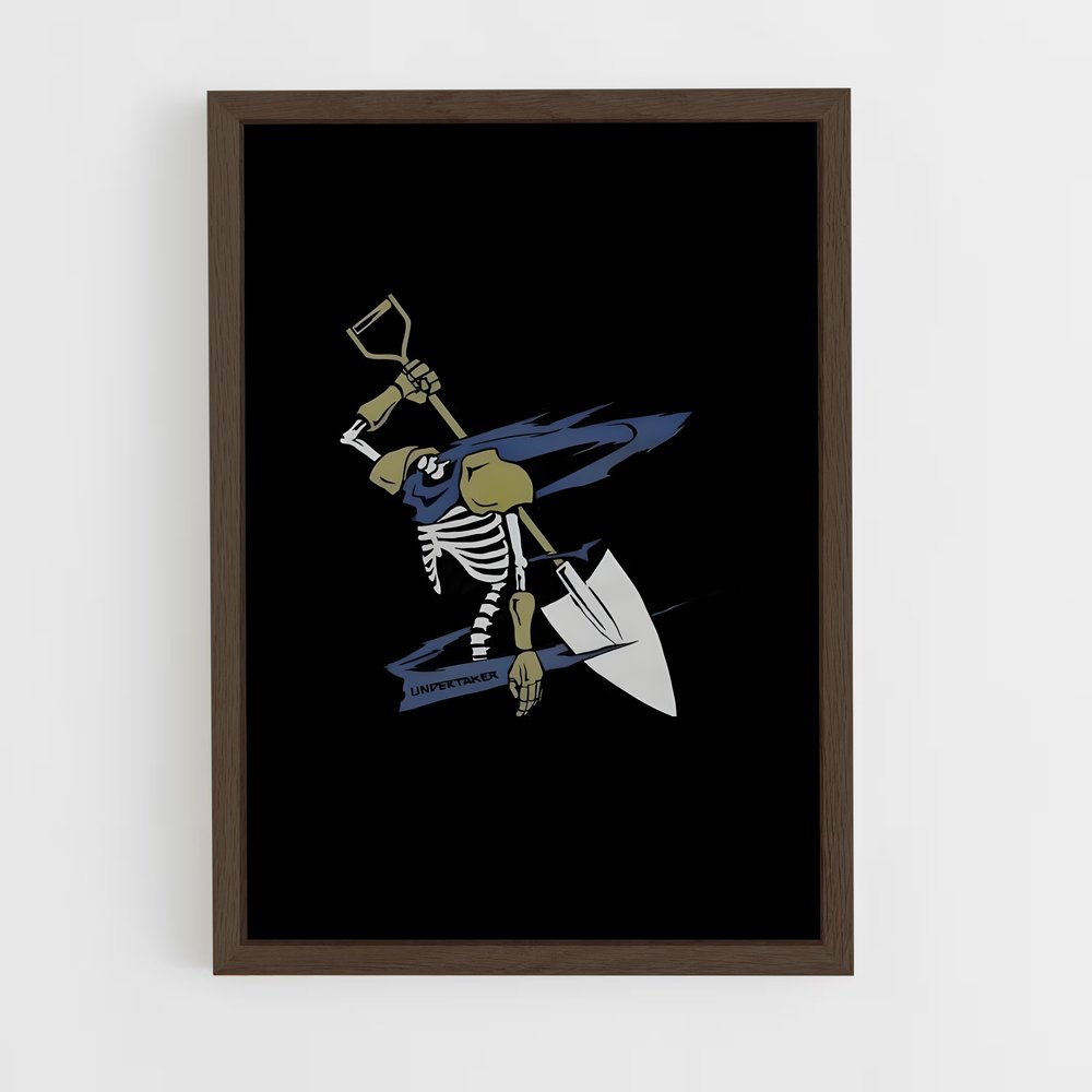 ap-eighty six-6 cadre Bois foncé