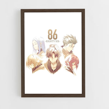 ap-eighty six-7 cadre Bois foncé