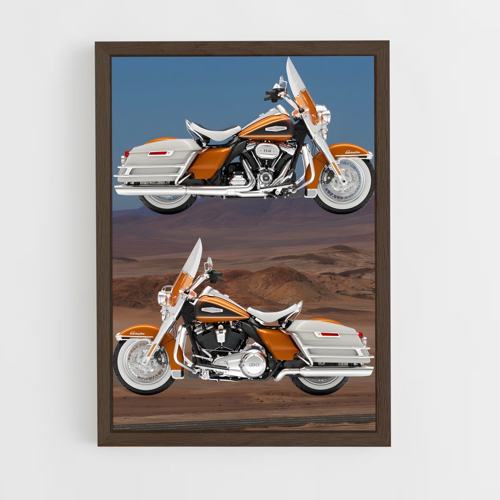 ap-electra glide-2 cadre Bois foncé