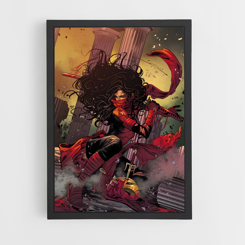 ap-elektra daredevil-1 cadre Noir