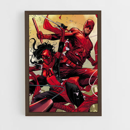 ap-elektra daredevil-2 cadre Bois foncé