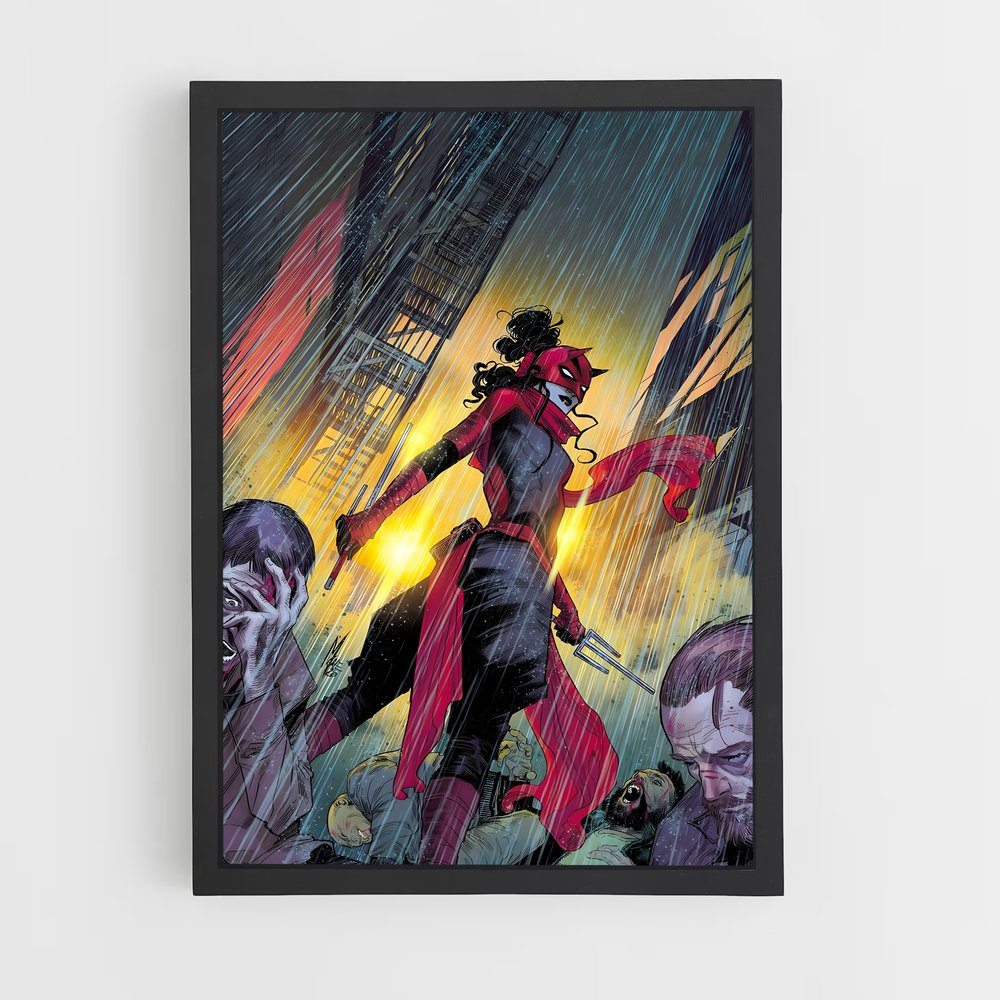 ap-elektra daredevil-3 cadre Noir