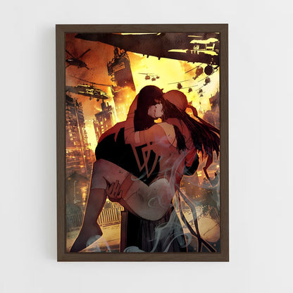 ap-elektra daredevil-4 cadre Bois foncé