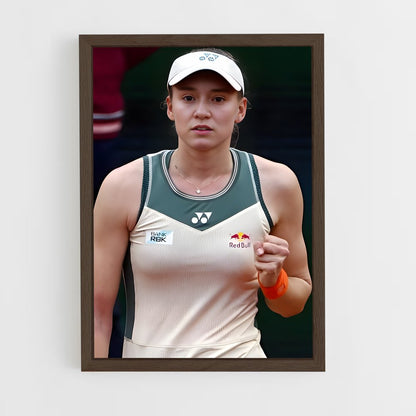 ap-elena rybakina-1 cadre Bois foncé