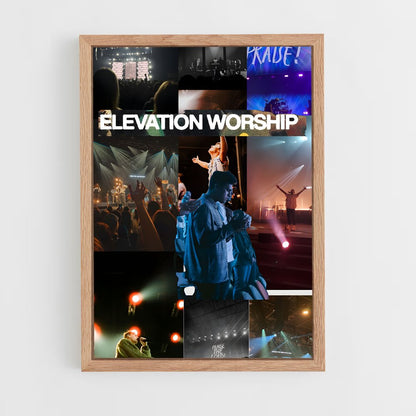 ap-elevation worship-1 cadre Bois clair