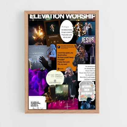 ap-elevation worship-3 cadre Bois clair
