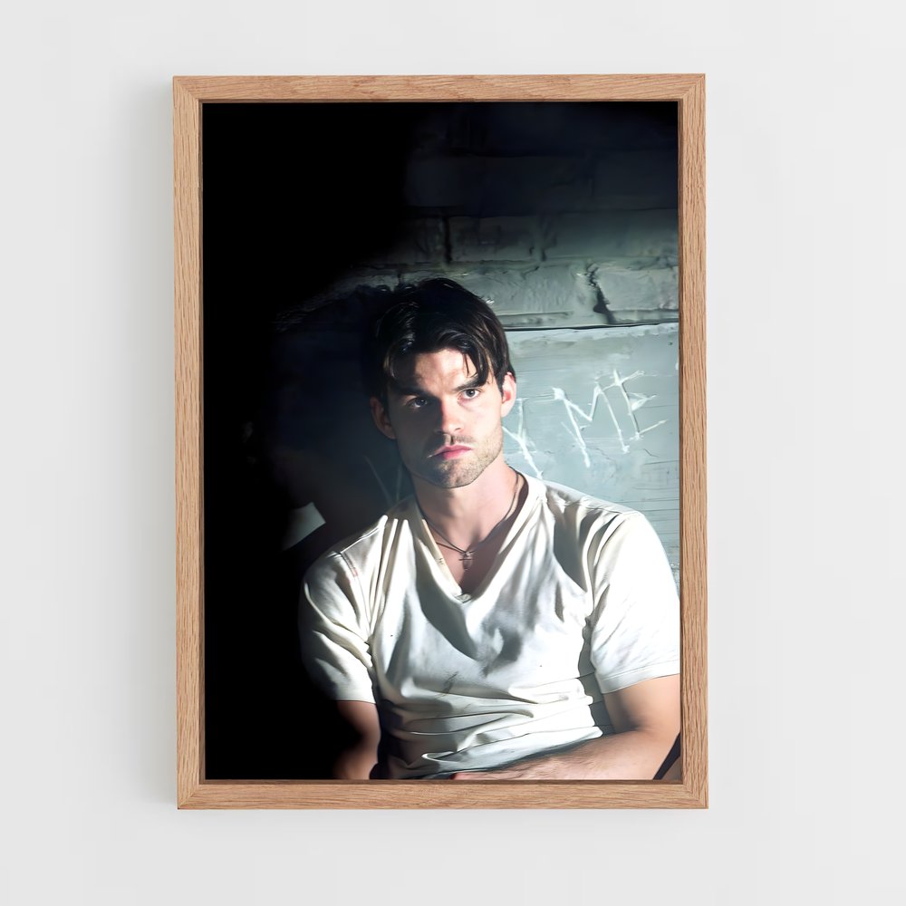 ap-elijah mikaelson-4 cadre Bois clair
