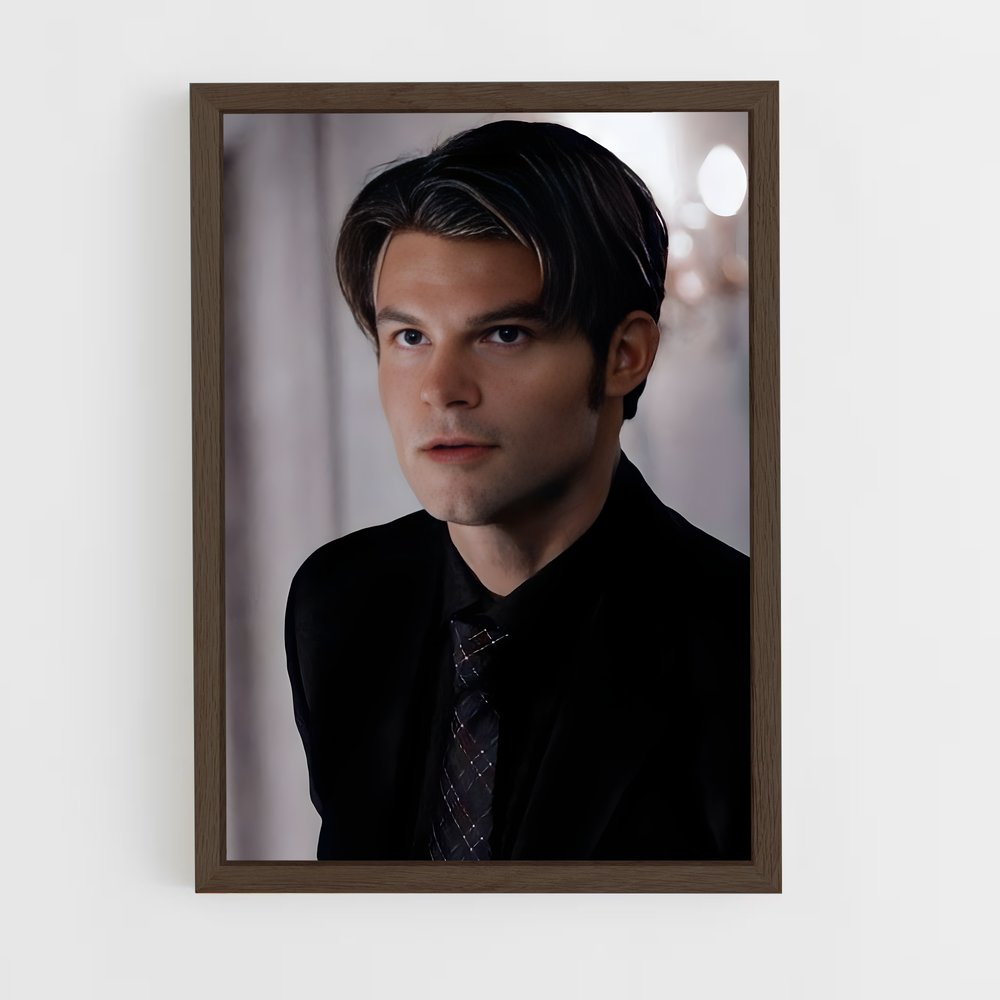 ap-elijah mikaelson-5 cadre Bois foncé
