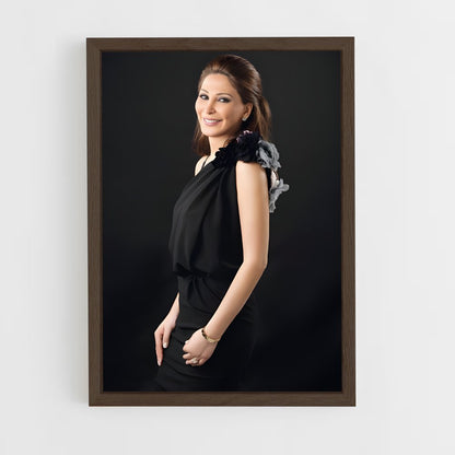 ap-elissa-1 cadre Bois foncé