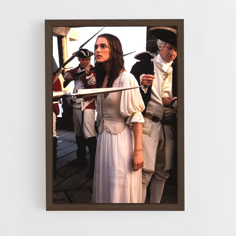 ap-elizabeth swann-1 cadre Bois foncé