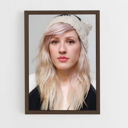 ap-ellie goulding-7 cadre Bois foncé