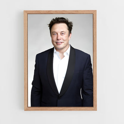 ap-elon musk-3 cadre Bois clair