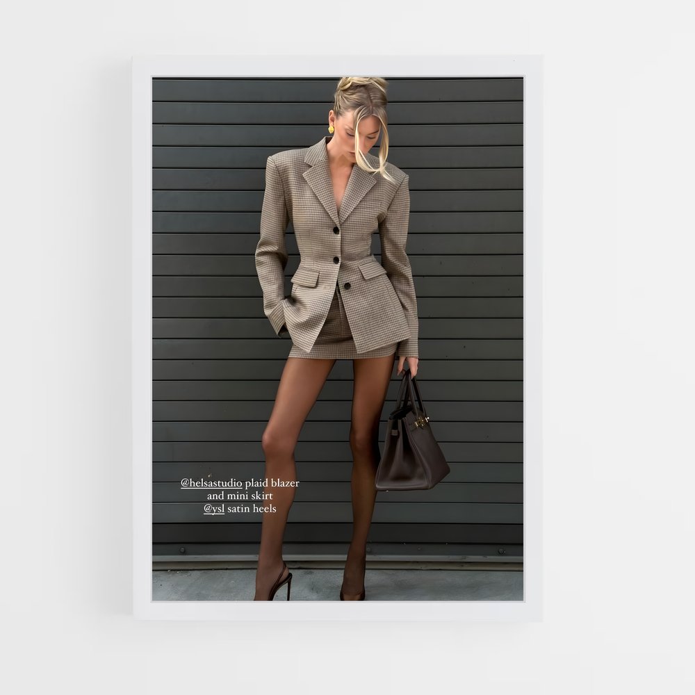 ap-elsa hosk-5 cadre Blanc