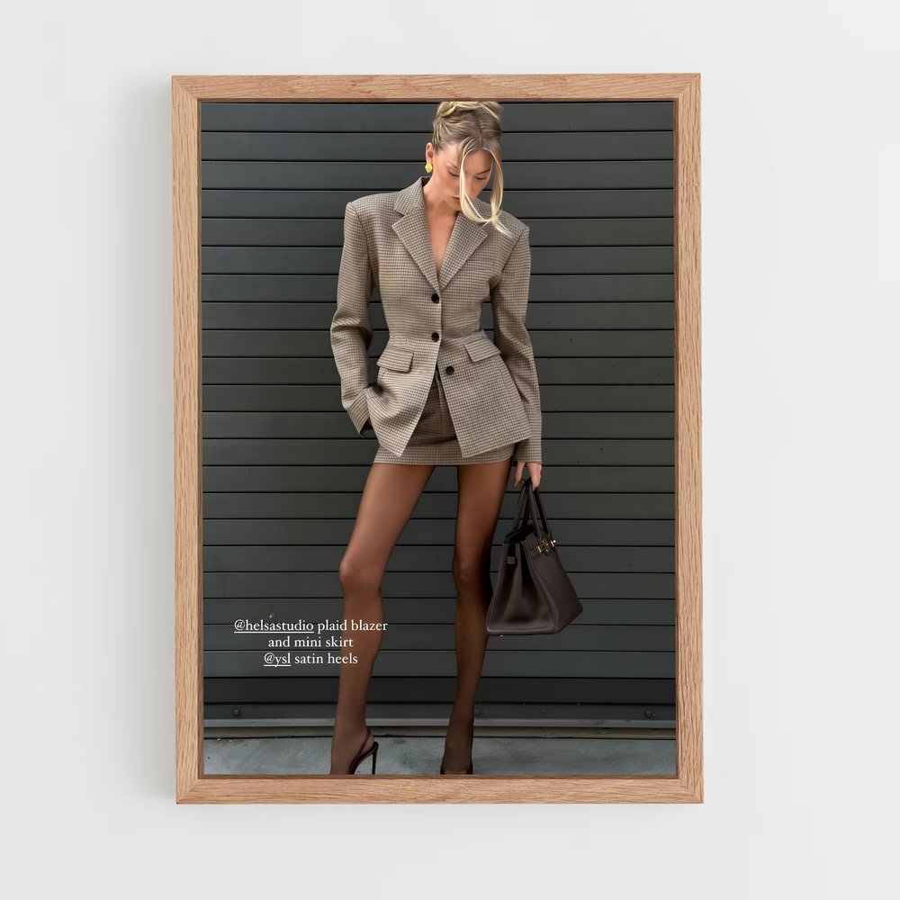 ap-elsa hosk-5 cadre Bois clair