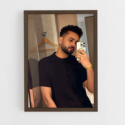 ap-elveish yadav-2 cadre Bois foncé