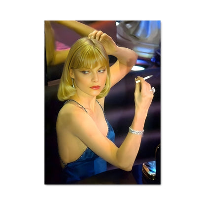 Poster Elvira en Bleu
