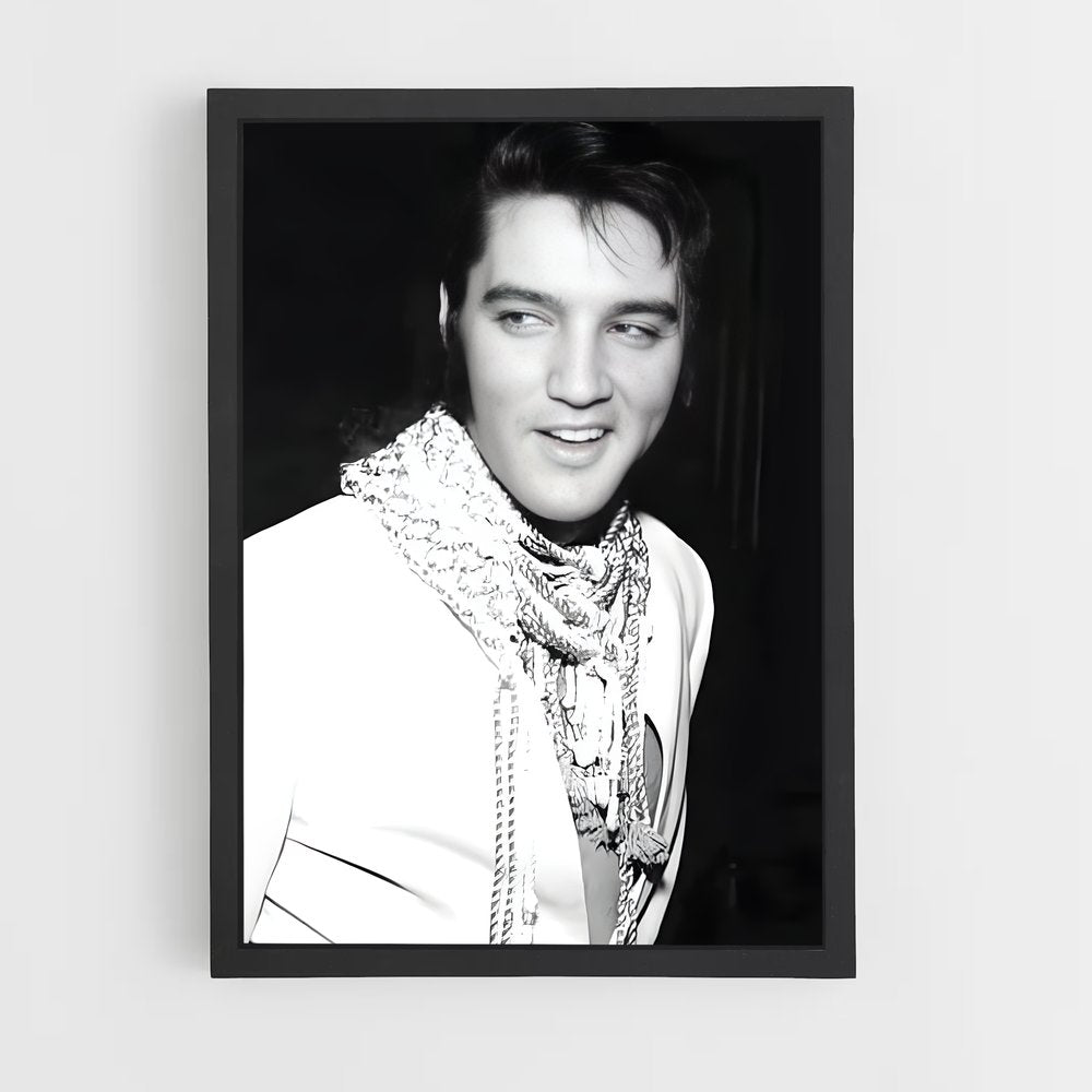 ap-elvis presley-3 cadre Noir
