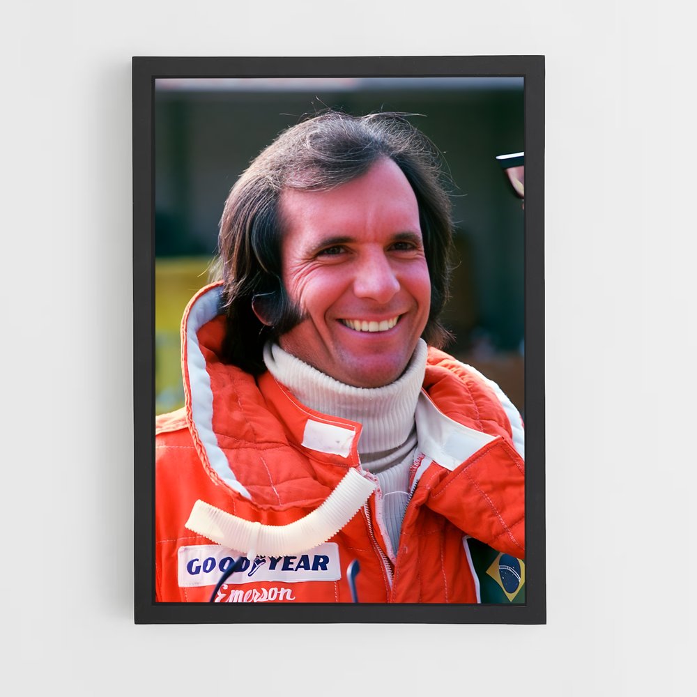 ap-emerson fittipaldi-1 cadre Noir