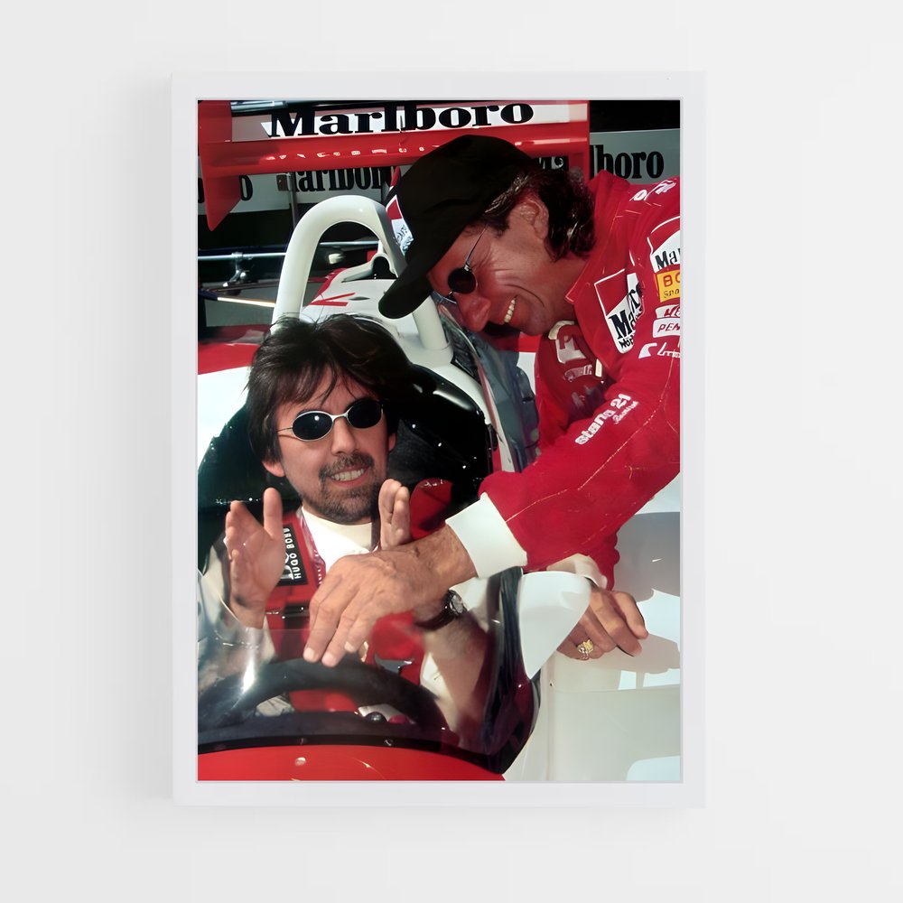 ap-emerson fittipaldi-4 cadre Blanc