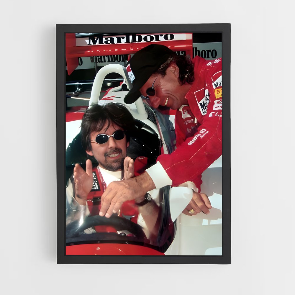 ap-emerson fittipaldi-4 cadre Noir