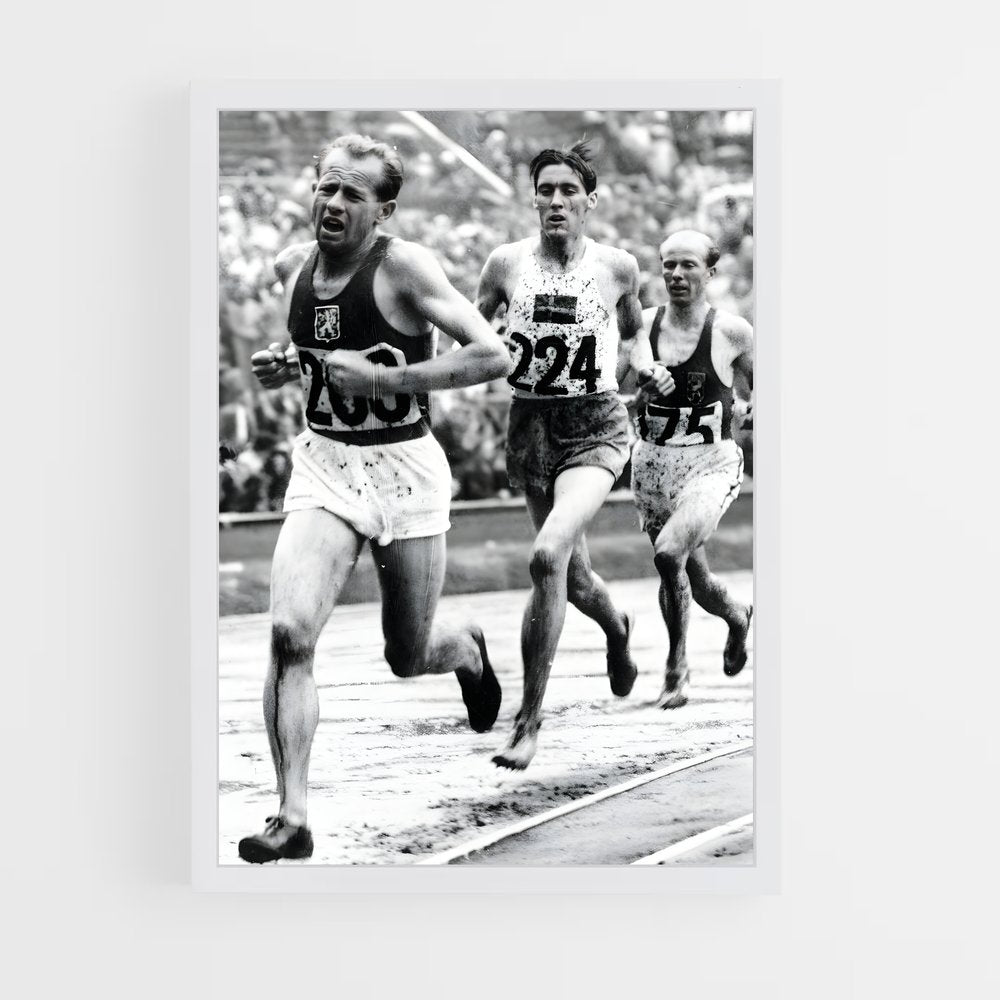 ap-emil zatopek-4 cadre Blanc