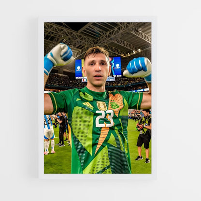 ap-emiliano martinez-6 cadre Blanc