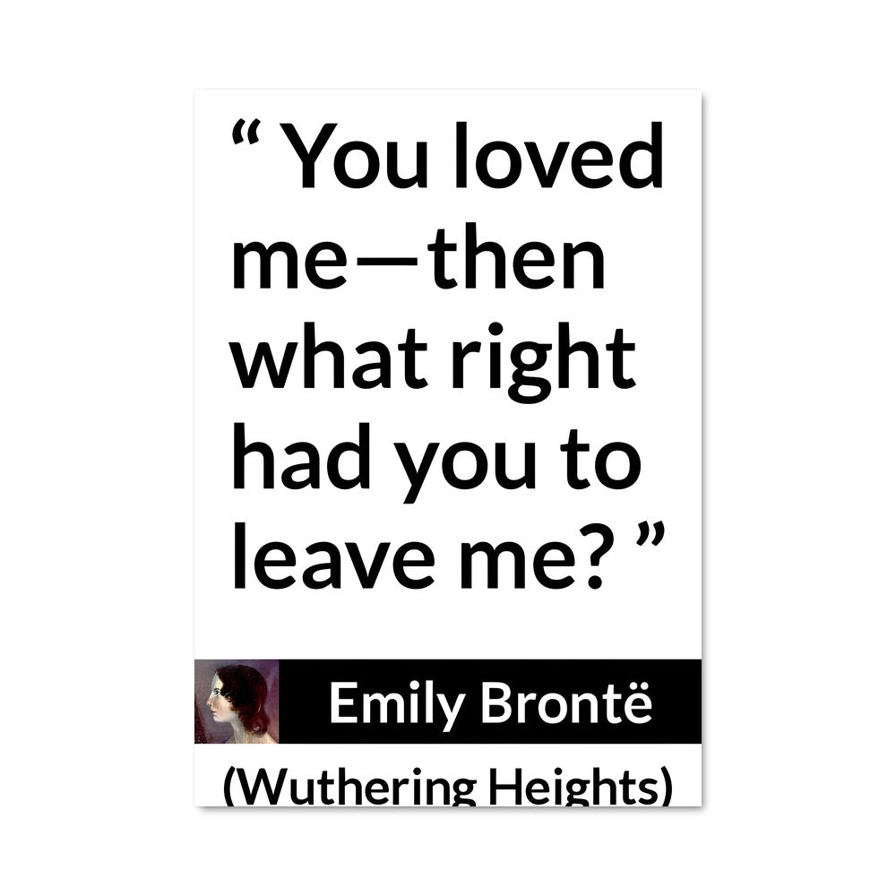 Poster L'Esprit de Wuthering Heights