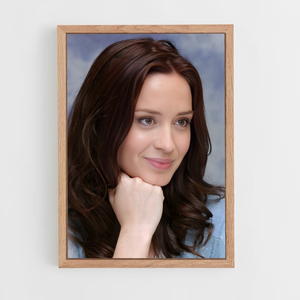 ap-emily blunt-12 cadre Bois clair