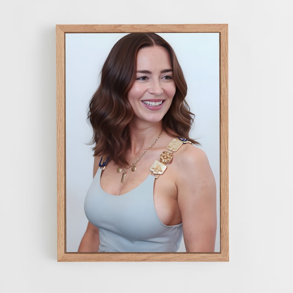 ap-emily blunt-3 cadre Bois clair