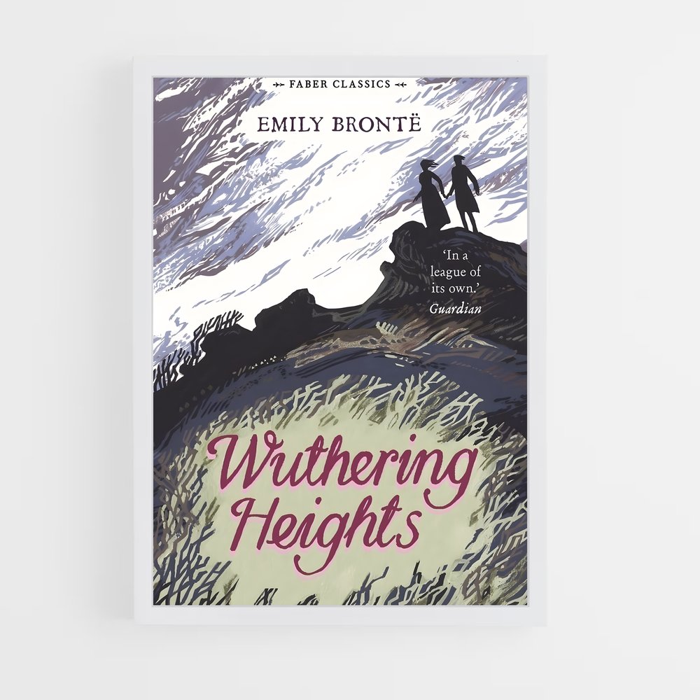 ap-emily bronte-4 cadre Blanc