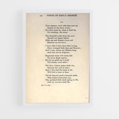 ap-emily bronte-5 cadre Blanc
