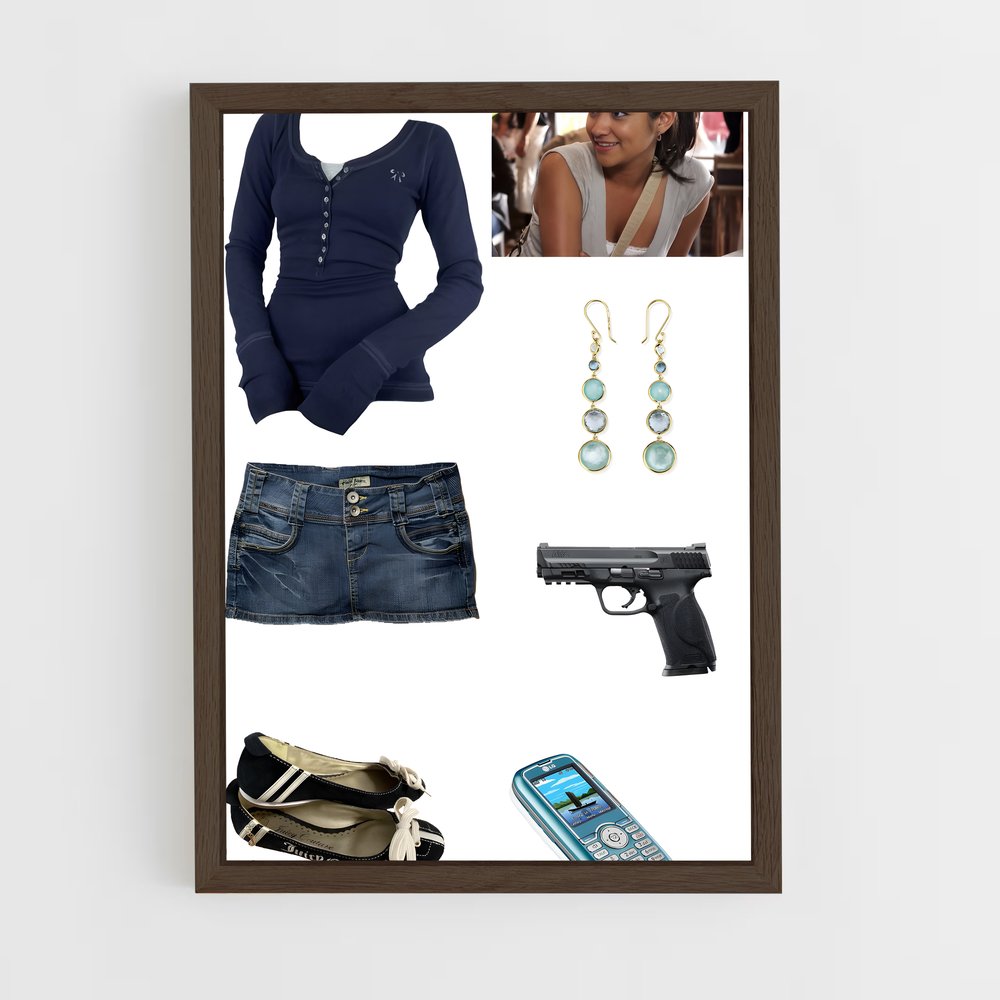 ap-emily fields-2 cadre Bois foncé