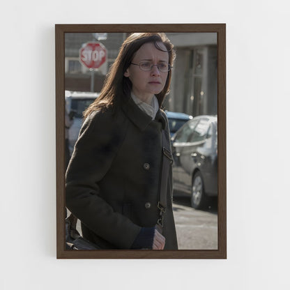 ap-emily malek-1 cadre Bois foncé