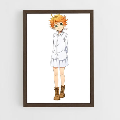 ap-emma promised neverland-2 cadre Bois foncé