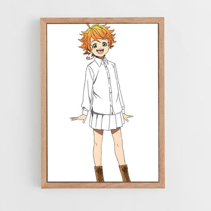 ap-emma promised neverland-3 cadre Bois clair