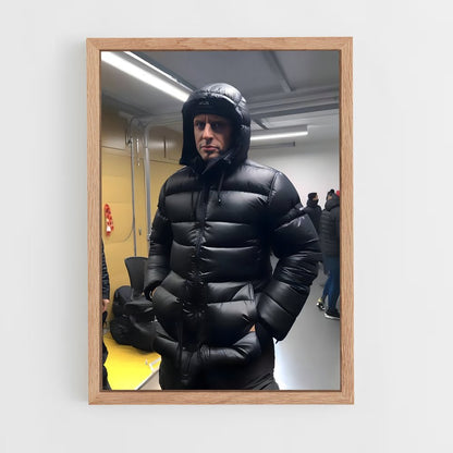 ap-emmanuel macron-3 cadre Bois clair