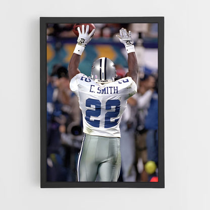 ap-emmitt smith-3 cadre Noir