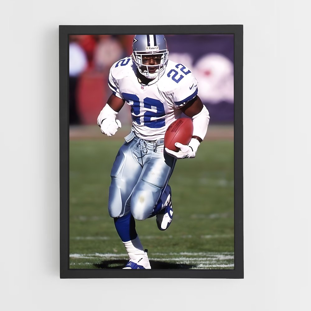 ap-emmitt smith-6 cadre Noir